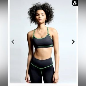 Flowetry Spaghetti Straps Sports Bra- size S